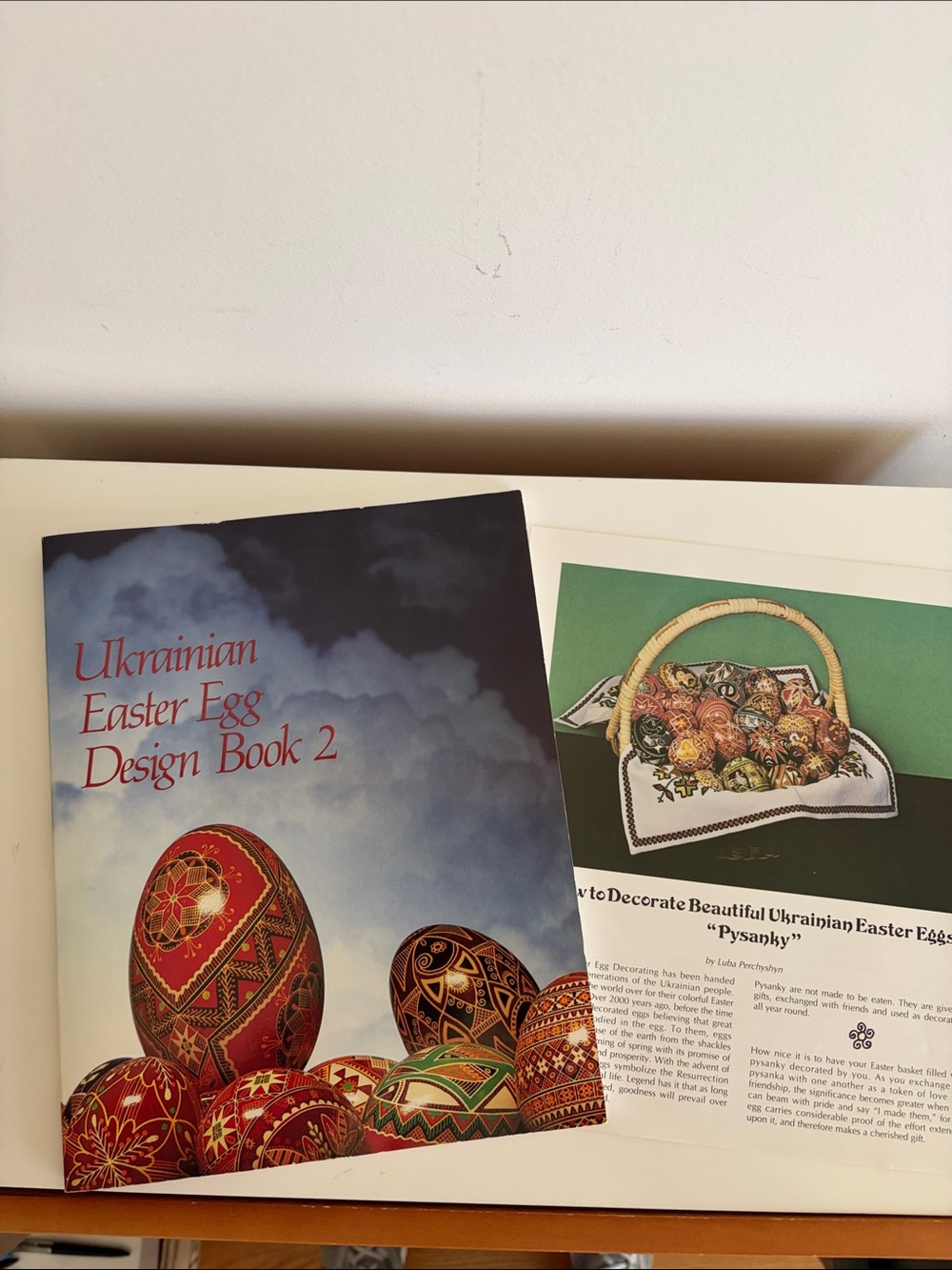 Ukrainian Easter Egg Design Book 2 & Special 6 page Separate Guide